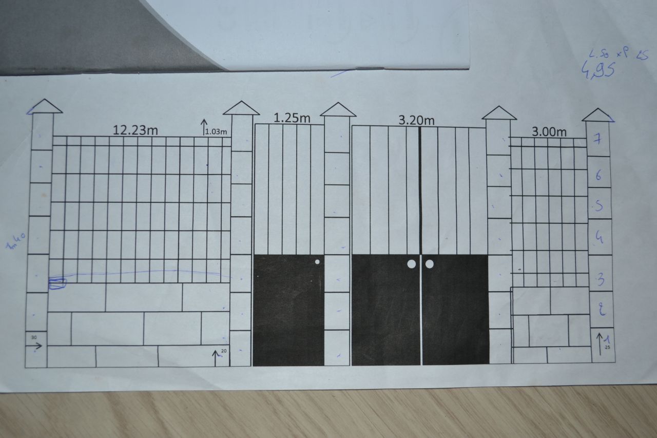 plan vite fait de notre projet de cloture de cette t