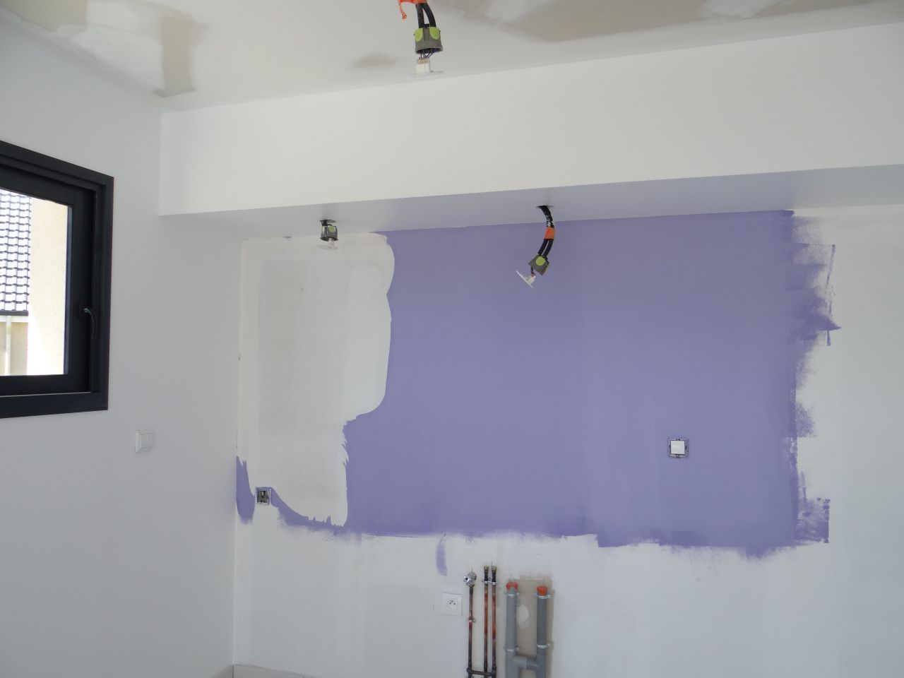 Peinture élastique qui a bien énervé !!