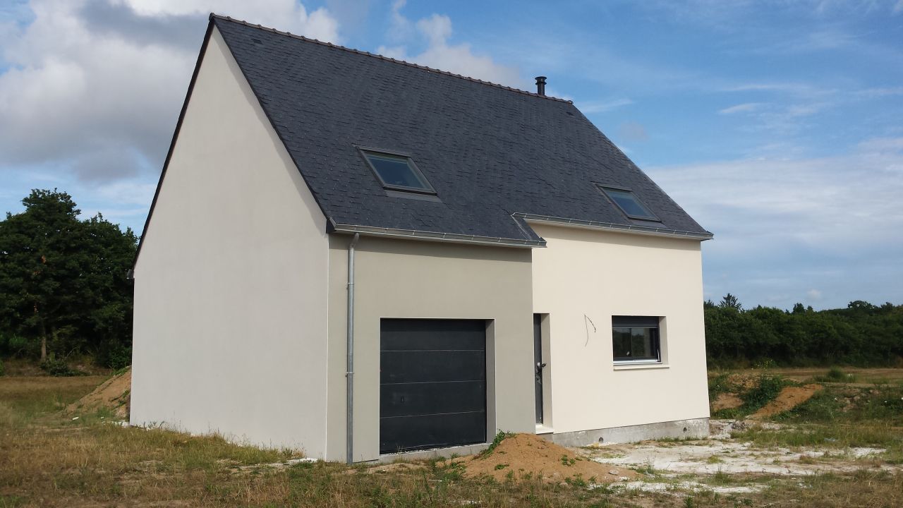 Photo blanc de la côte gris carnac de chez PRB - Enduit – crépis