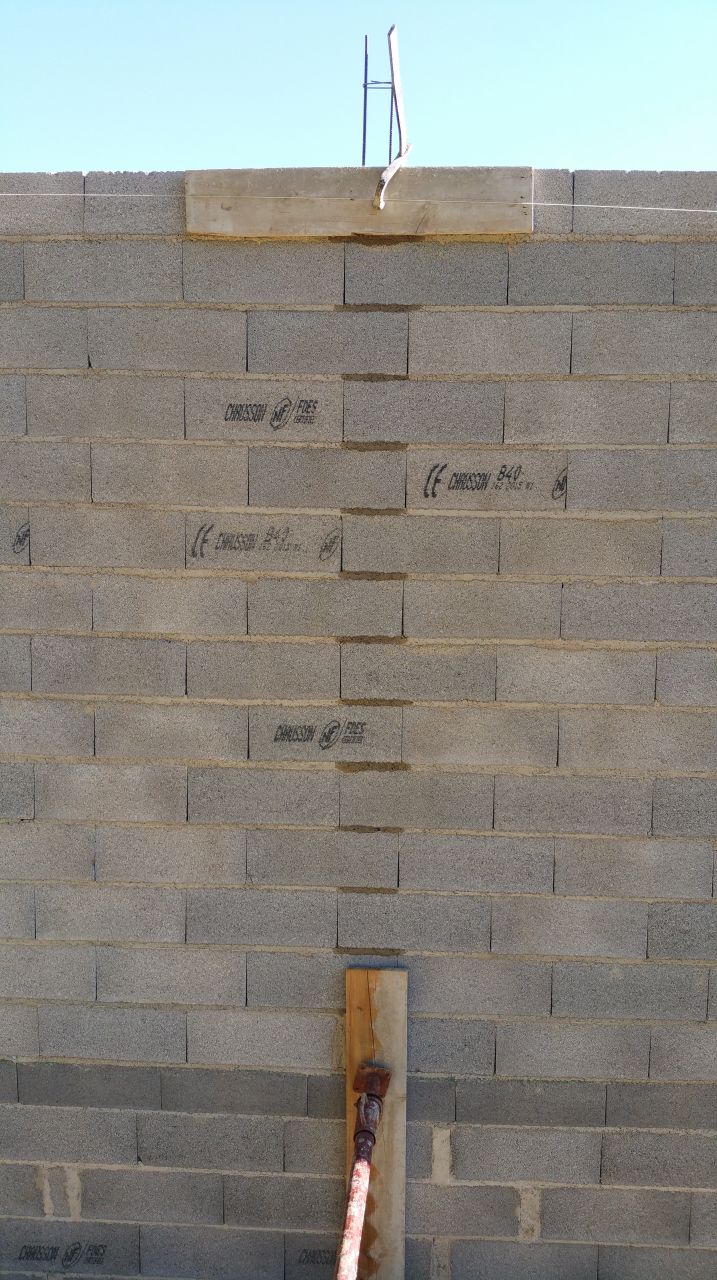 Élévation des murs J5