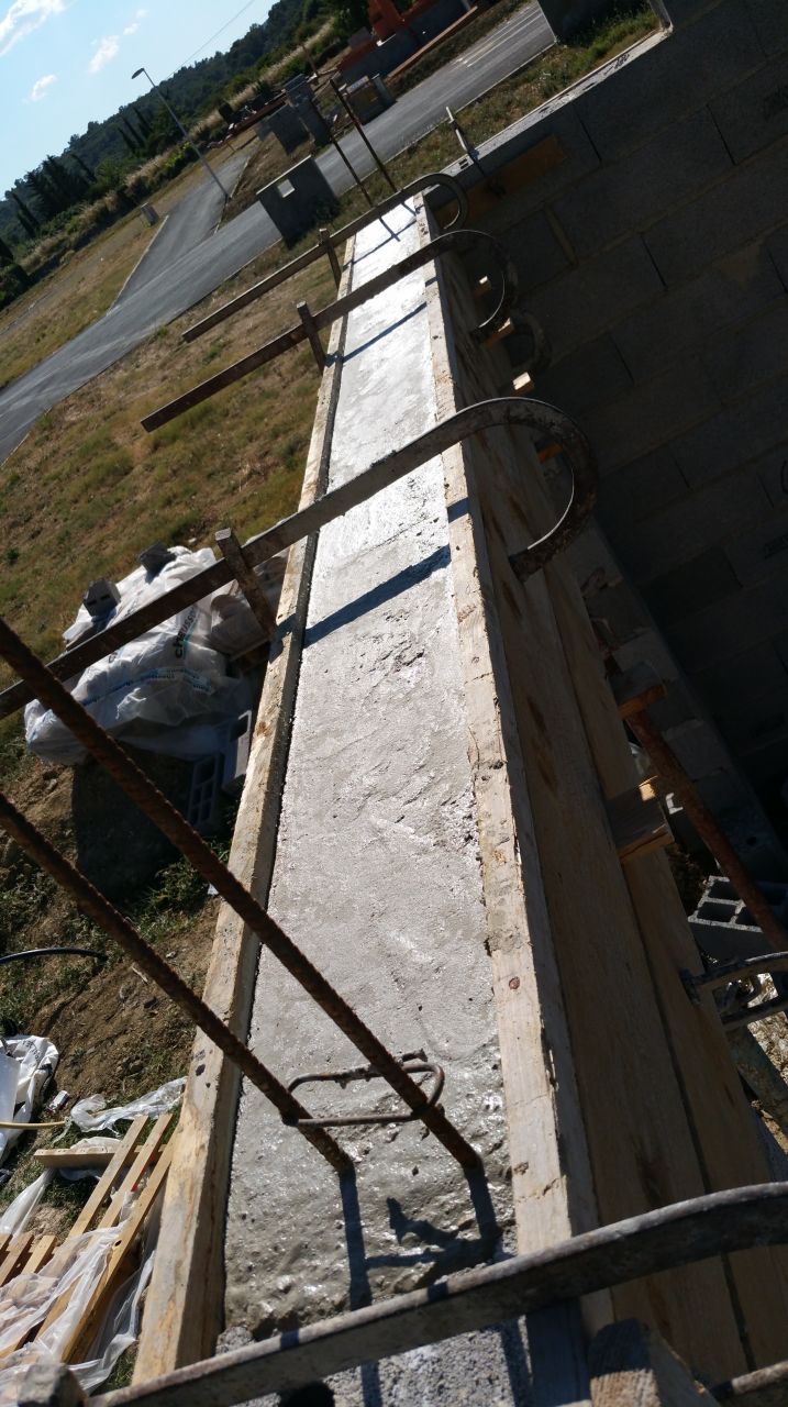 Élévation des murs J5