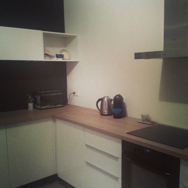 cuisine fini (manque 1 porte de placard, rajoute ensuite