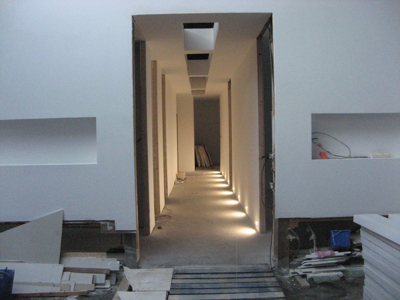 couloir nuit avec leds couloir nuit avec leds