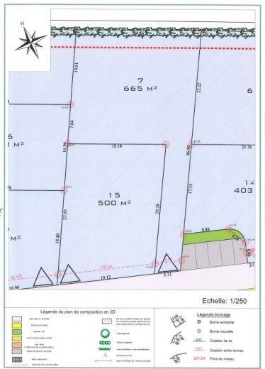 Plan du terrain