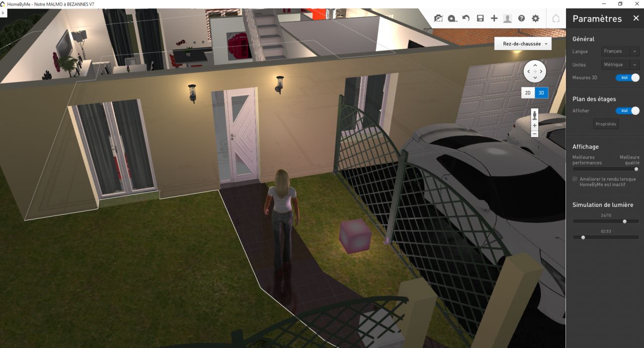 HomeByMe:il faut se mettre à partir de minuit(idéalement vers 2h) pour arriver à voir les lumières allumées