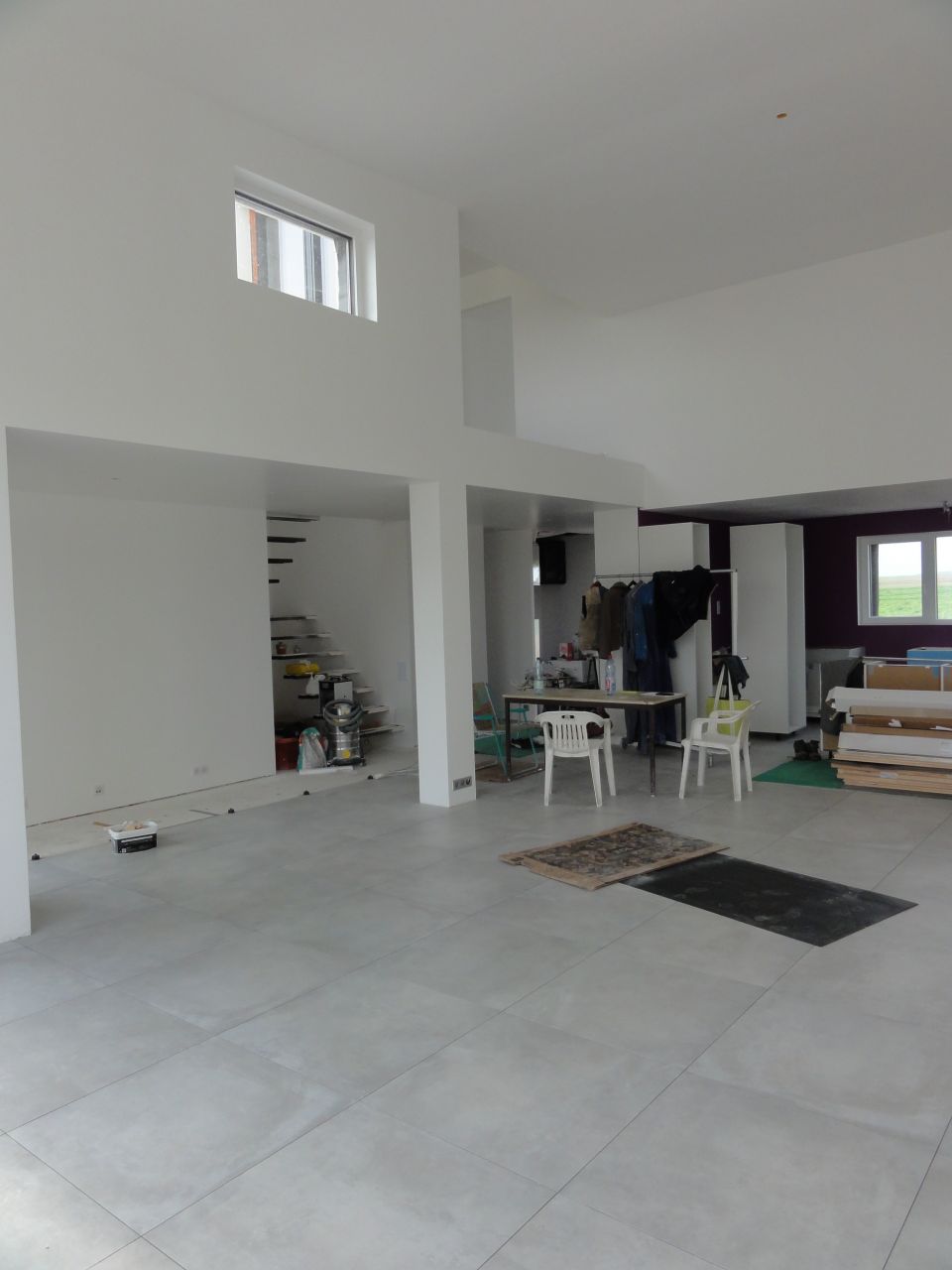 Carrelage salon