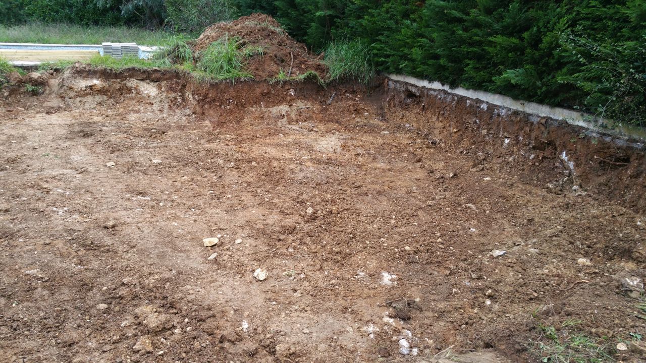Le terrassement a débuté
