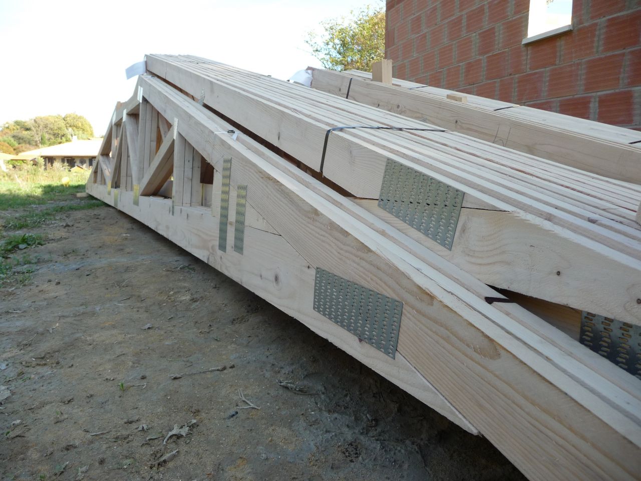 Stockage de la charpente