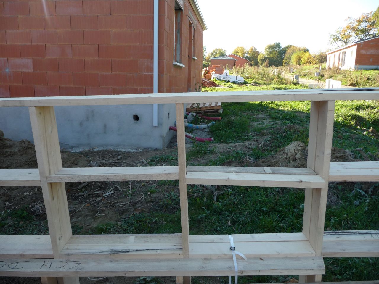 Stockage de la charpente