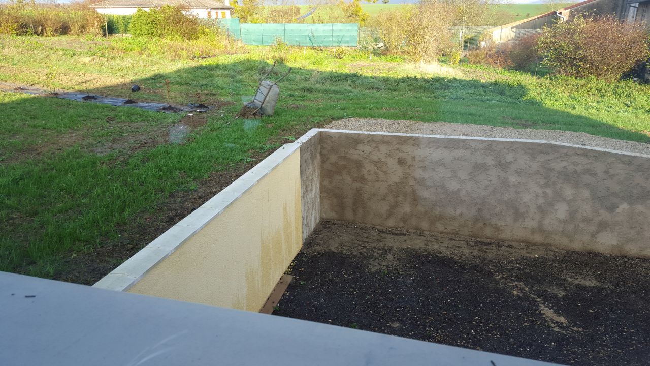 Type de balustrades souhaité sur tout le long du mur de soutènement