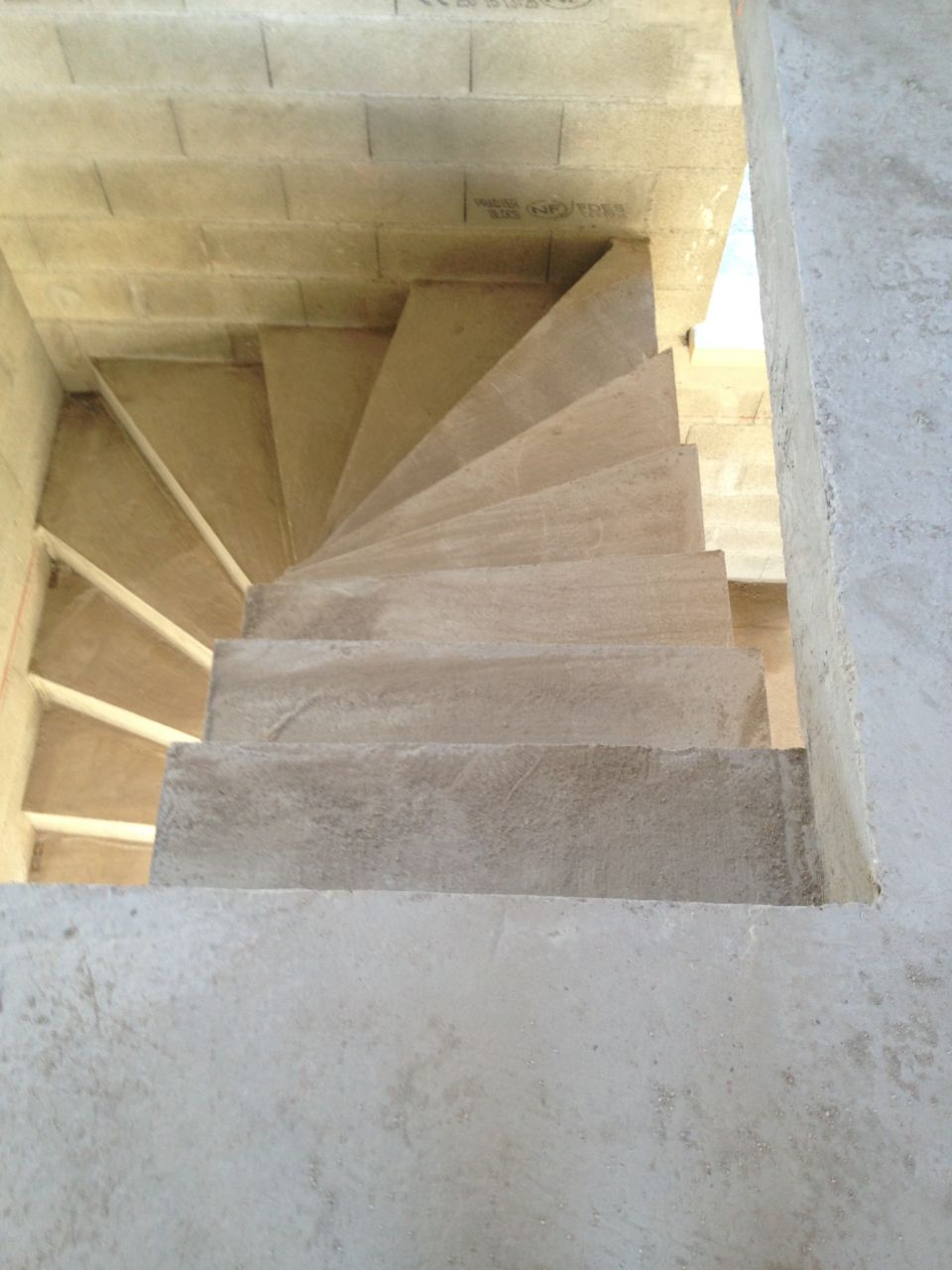 Escalier bton