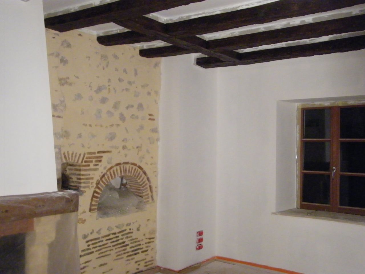 Sous couche dans le salon