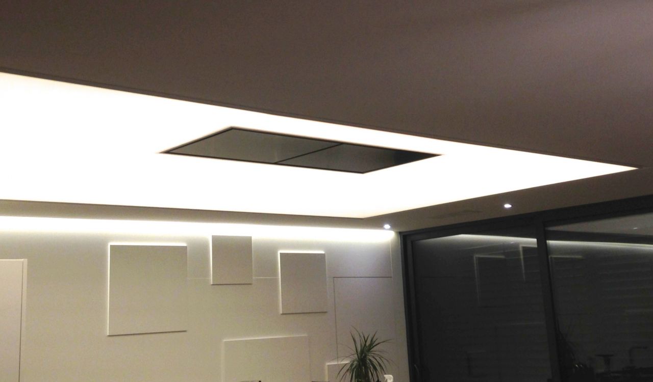 Plafond lumineux cuisine