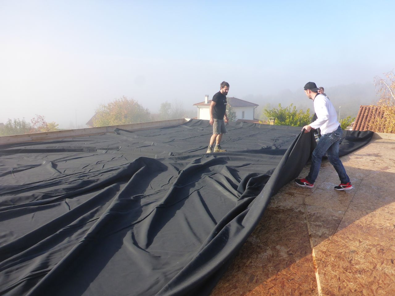 Pose membrane EPDM