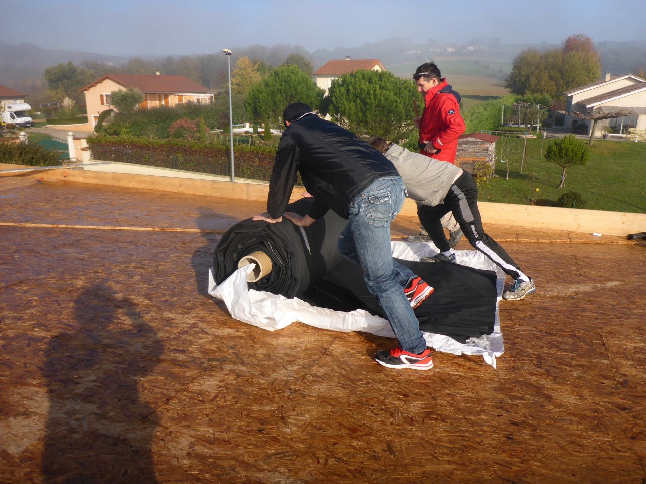 Pose membrane EPDM