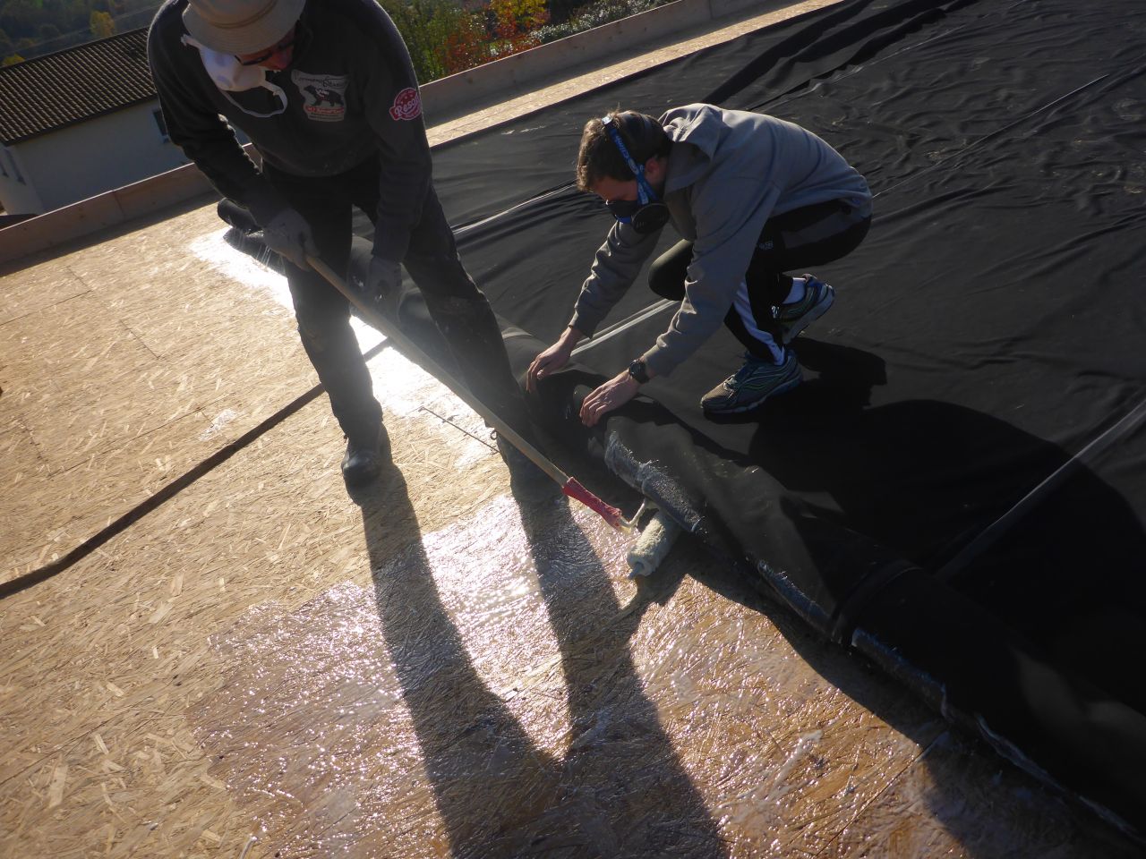 Encollage membrane EPDM