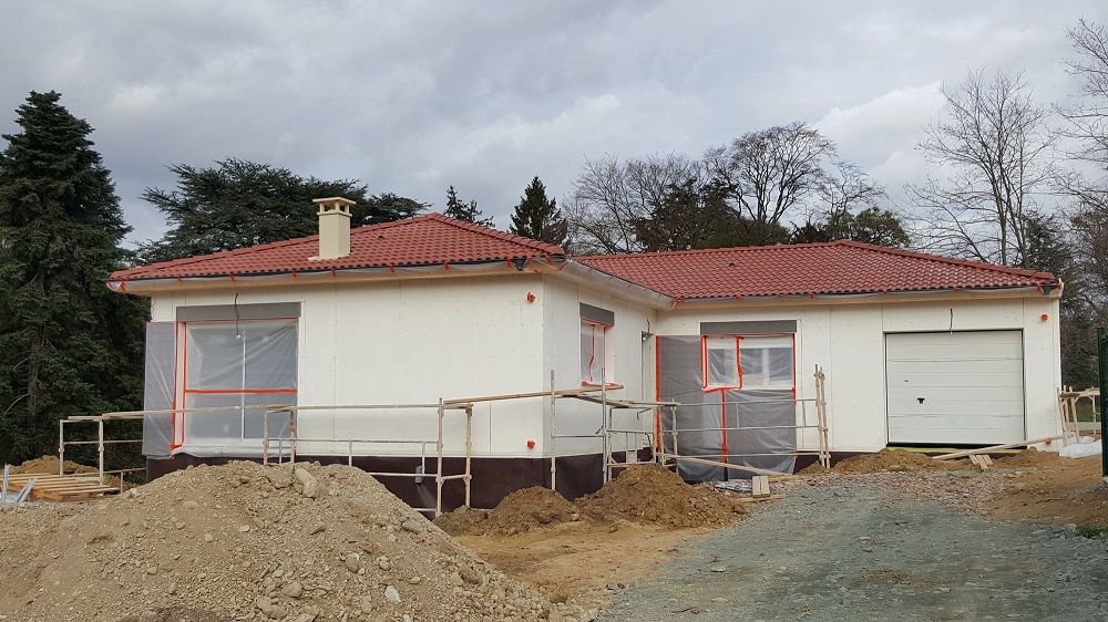 Mise en place pour la façade
