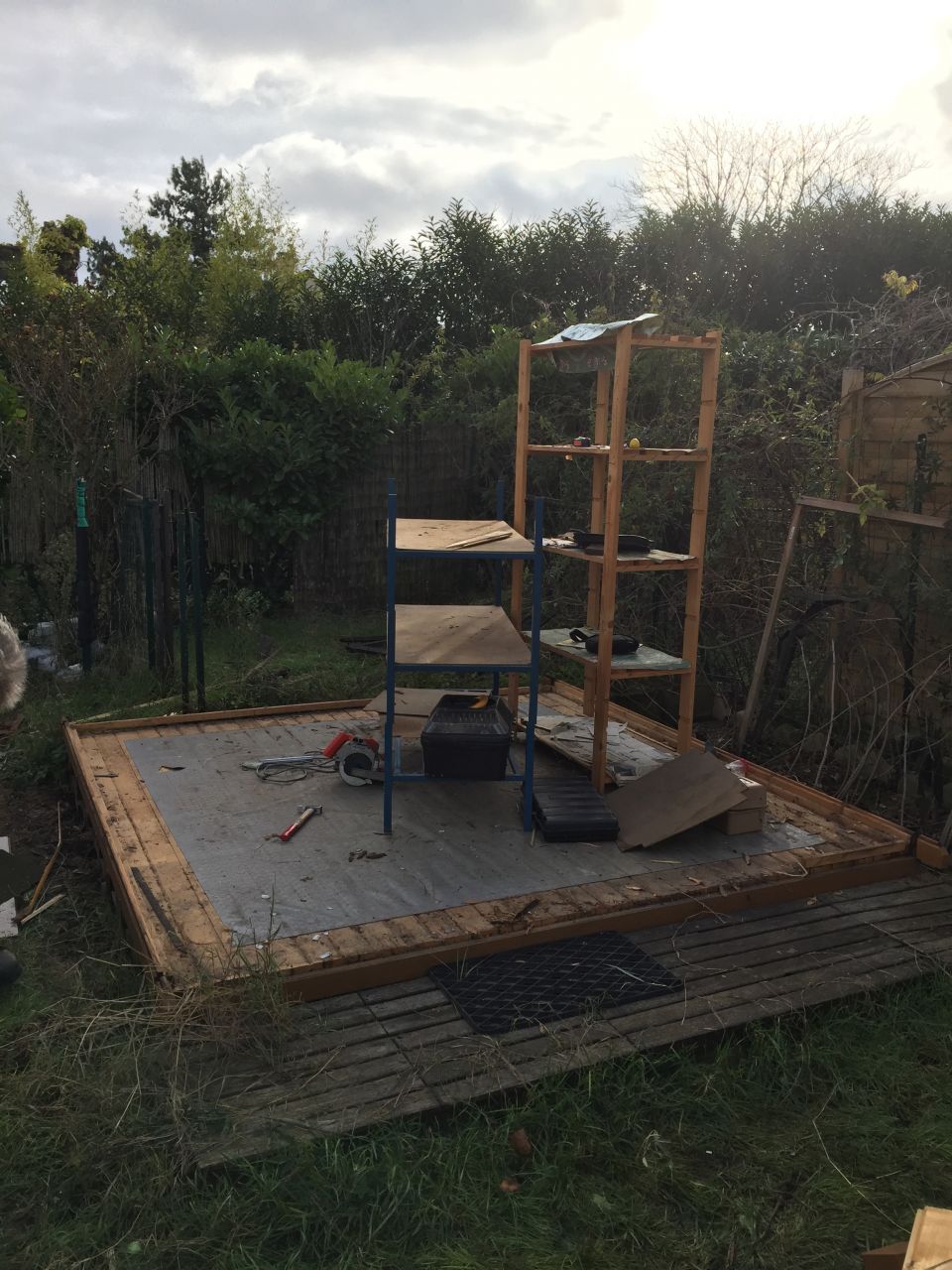 bye bye abri de jardin