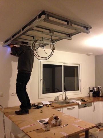 Electricit pour faux plafond