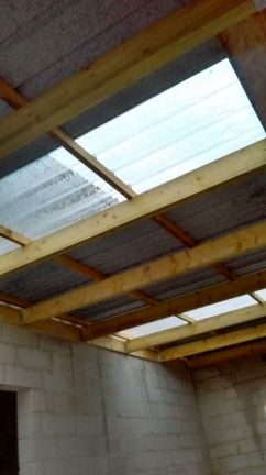 Couverture du garage