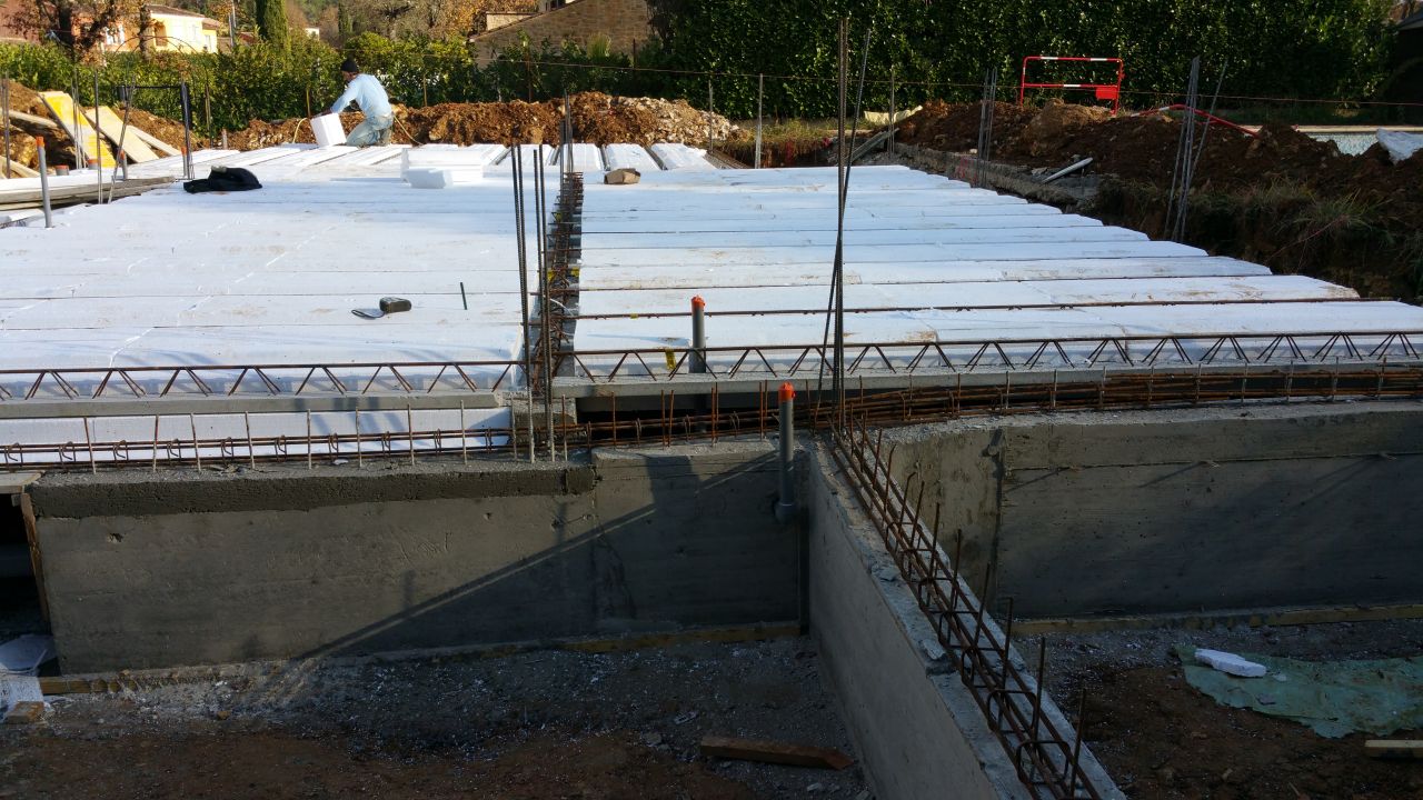 Installation plancher RDC