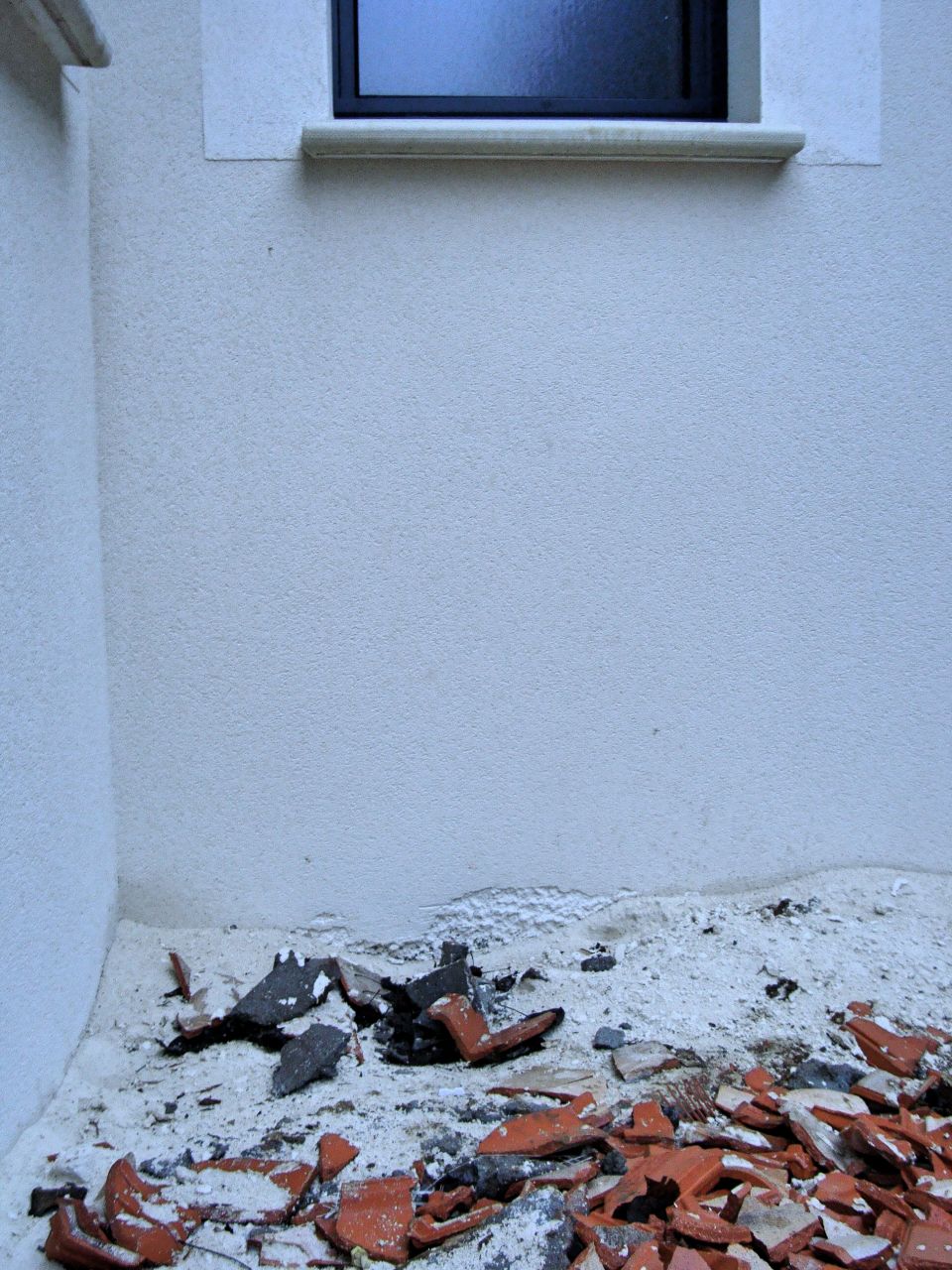 Décollement enduit