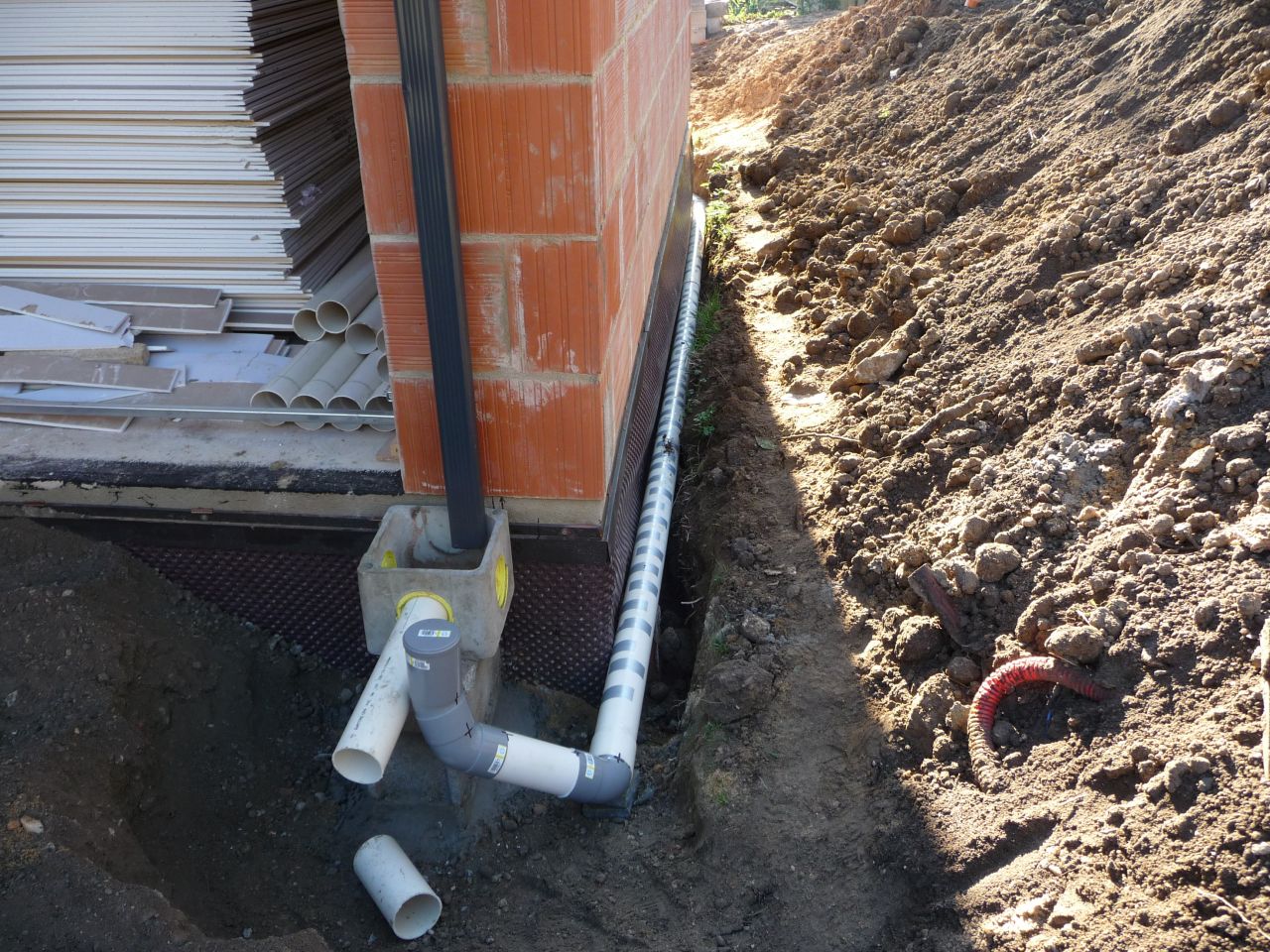 Drain de fondation