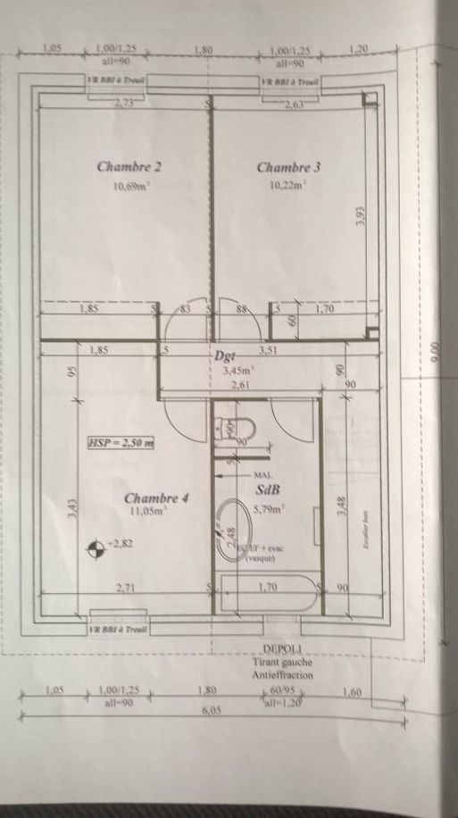 photo plan 1er etage