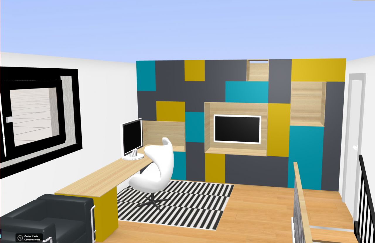 Nouvelle déco de la mezzanine