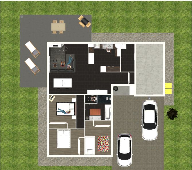 Plans maison n2 retenu