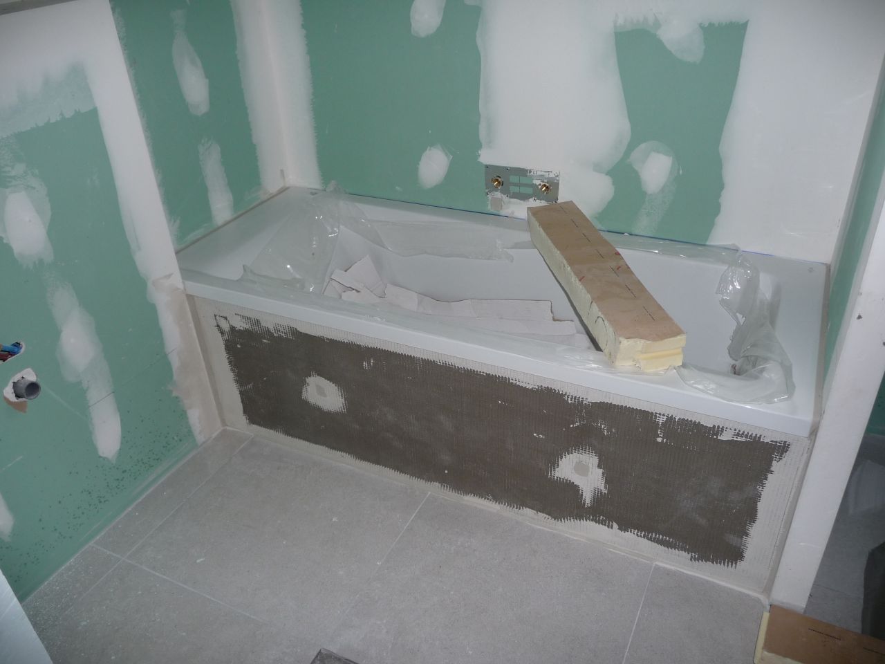 Habillage baignoire