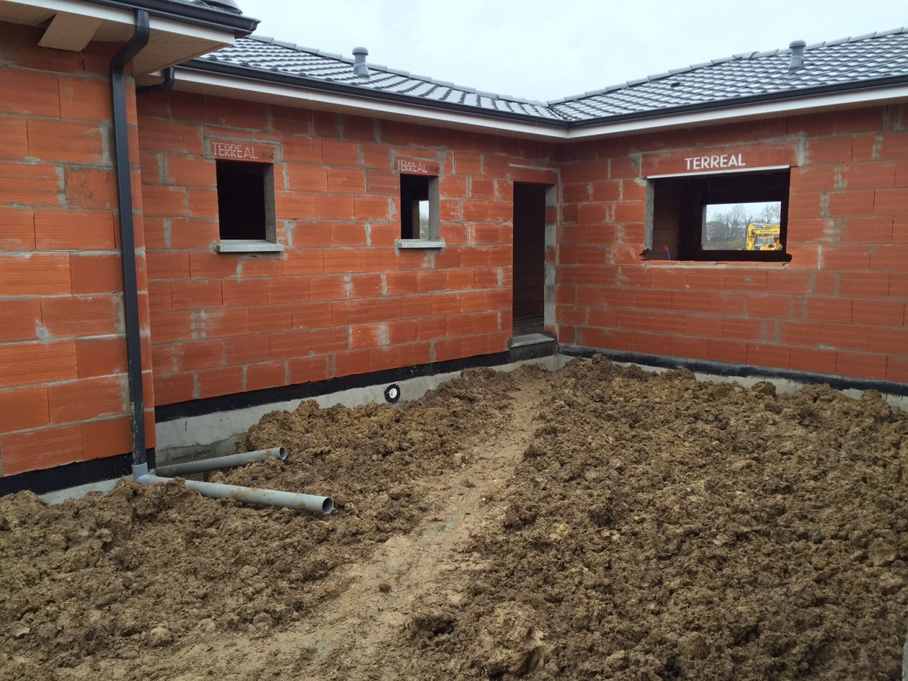 Gouttières installées