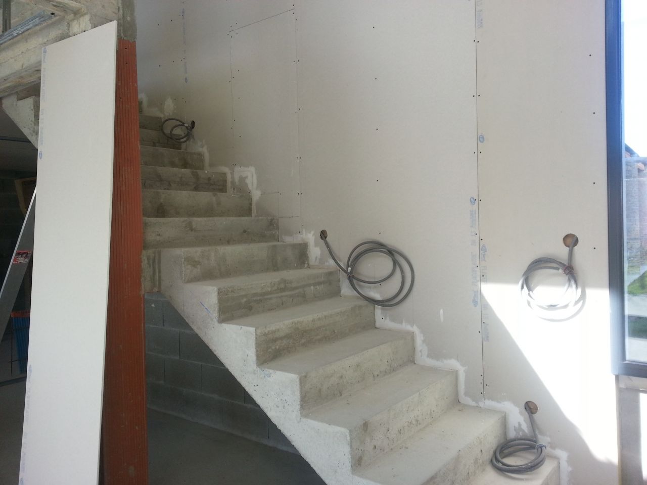 spots escalier