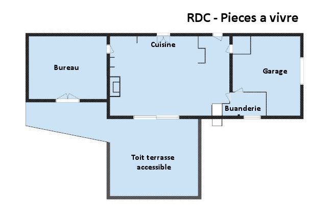 Plan du Rez de chausse