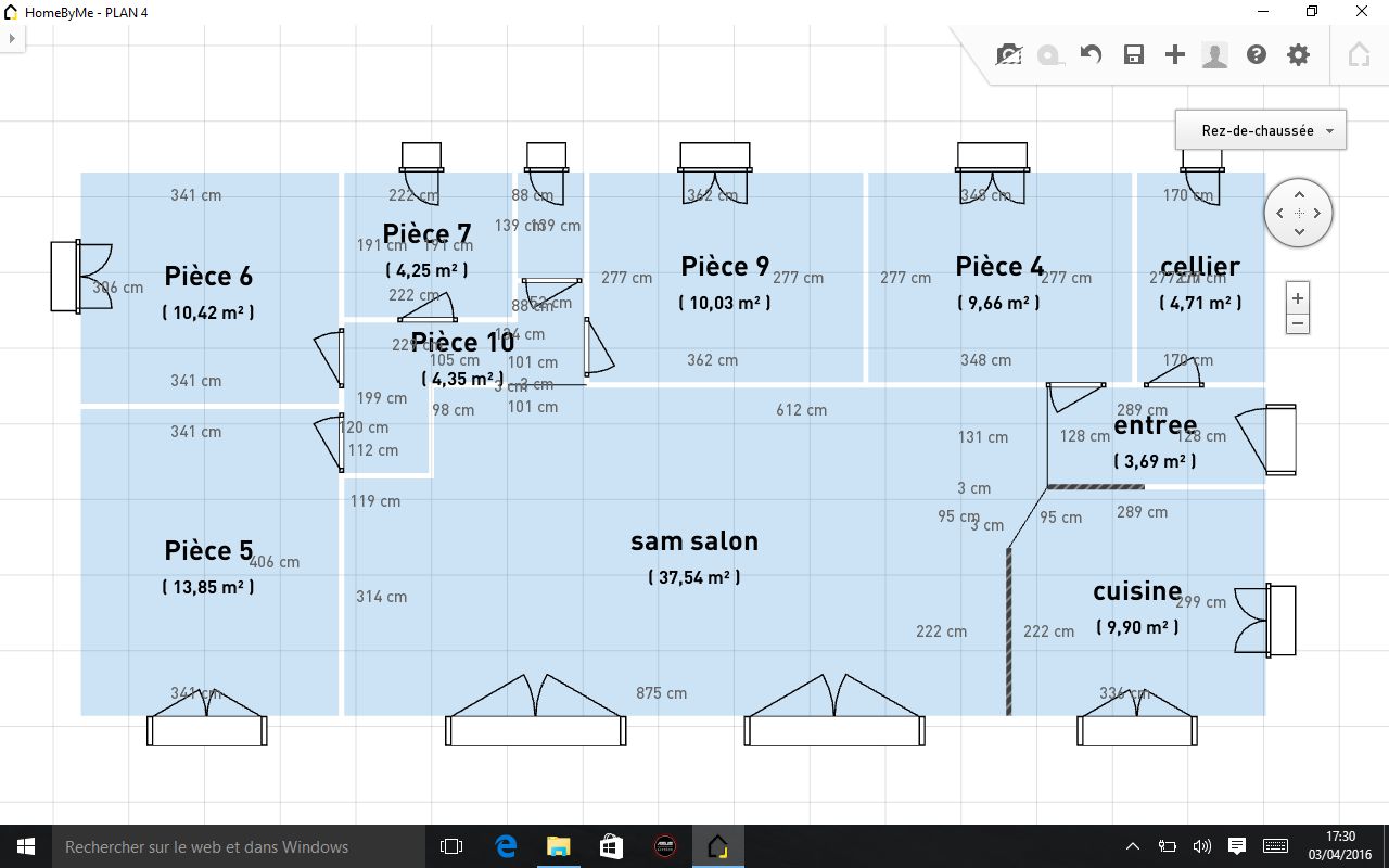 plan entre est