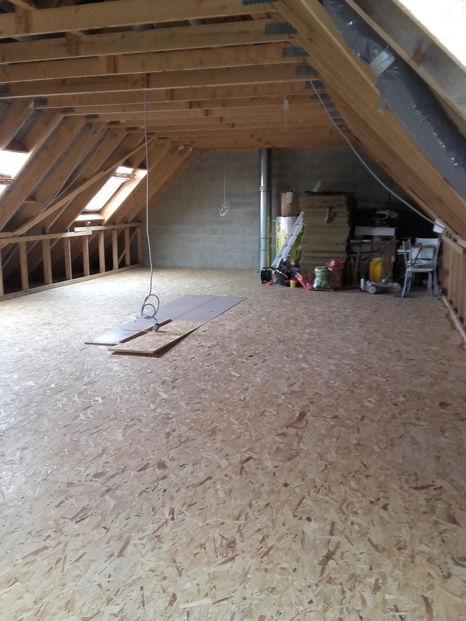 plancher combles