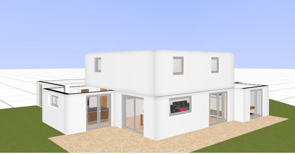 3D avec ventuel modification ouverture fenetre cot sud