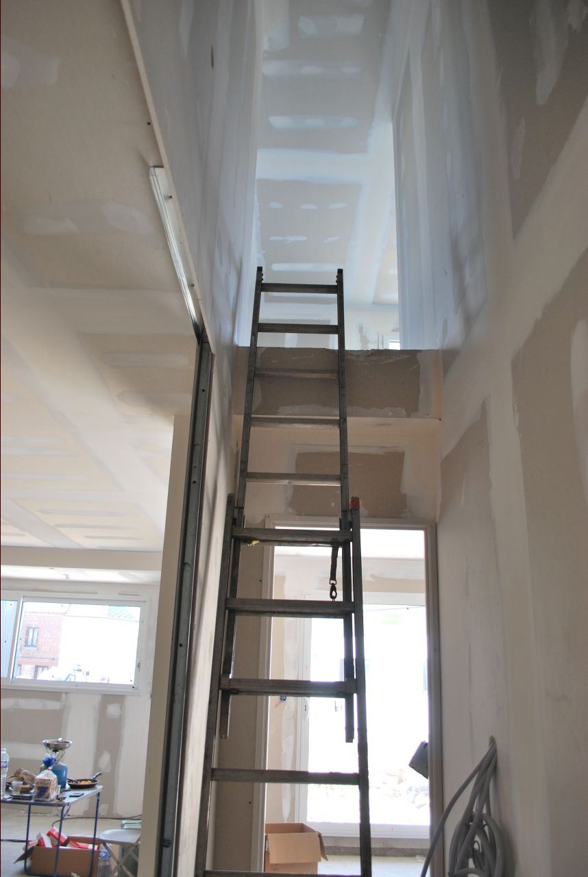 La montée d'escalier