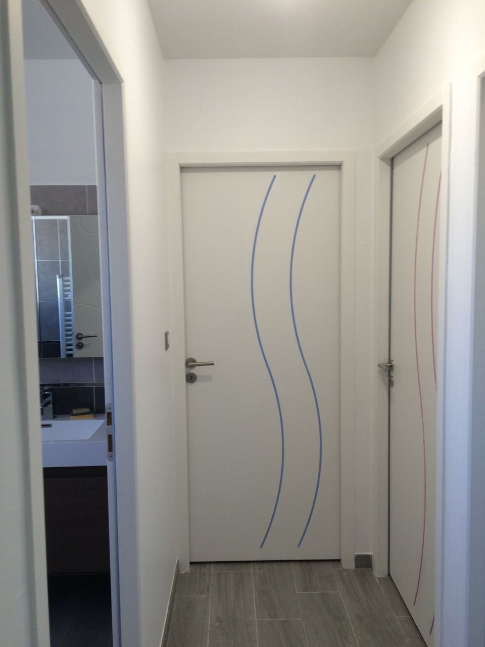 Peinture portes.