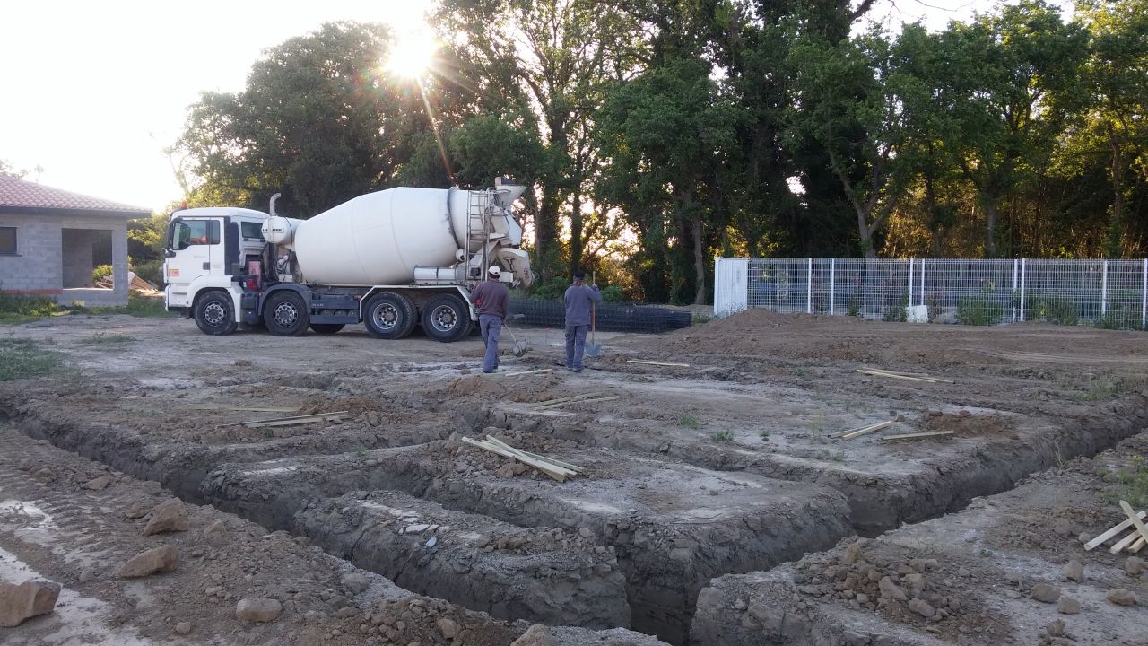 Passage de bonne heure sur le chantier avant d'aller au boulot et bonne surprise ...