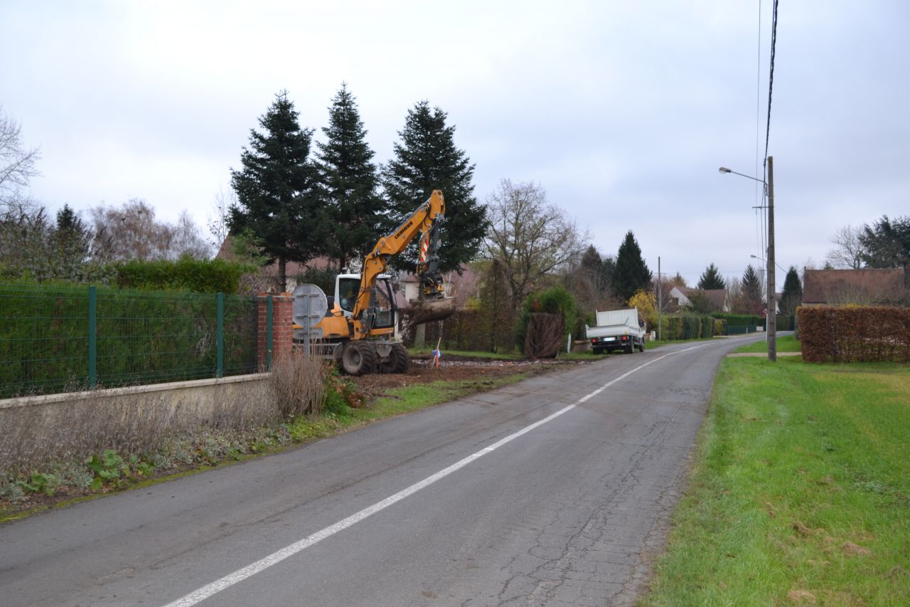 Notre terrain avant le dbut du chantier