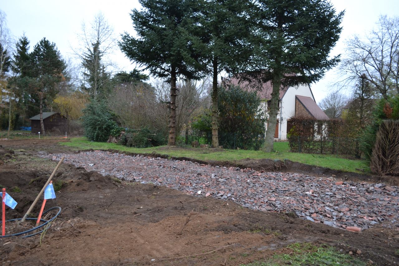 Notre terrain avant le dbut du chantier