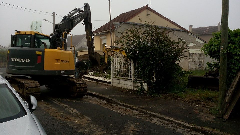 Ca y est le chantier dmarre