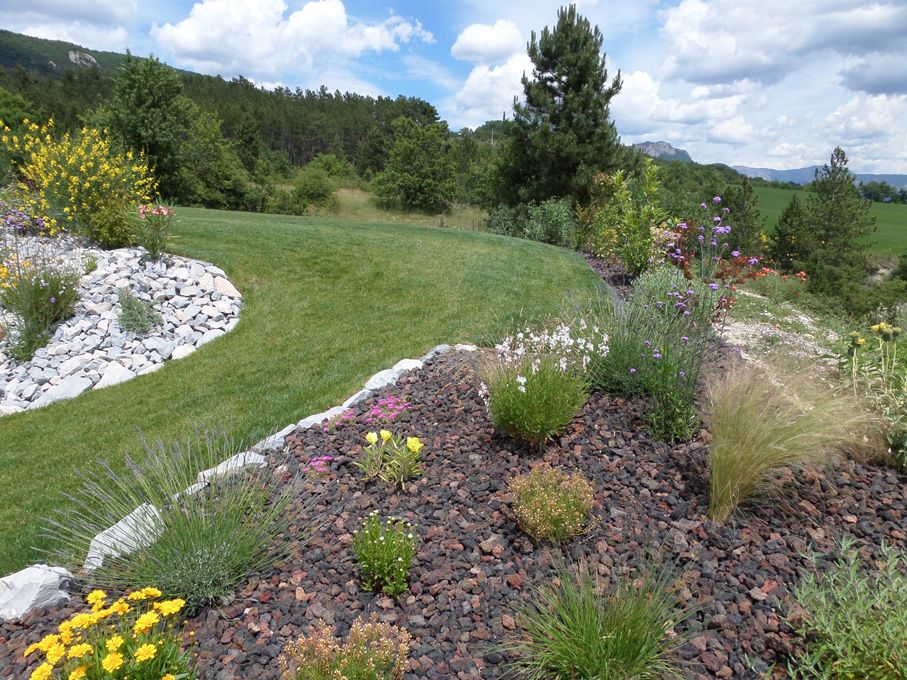 Massif de fleurs