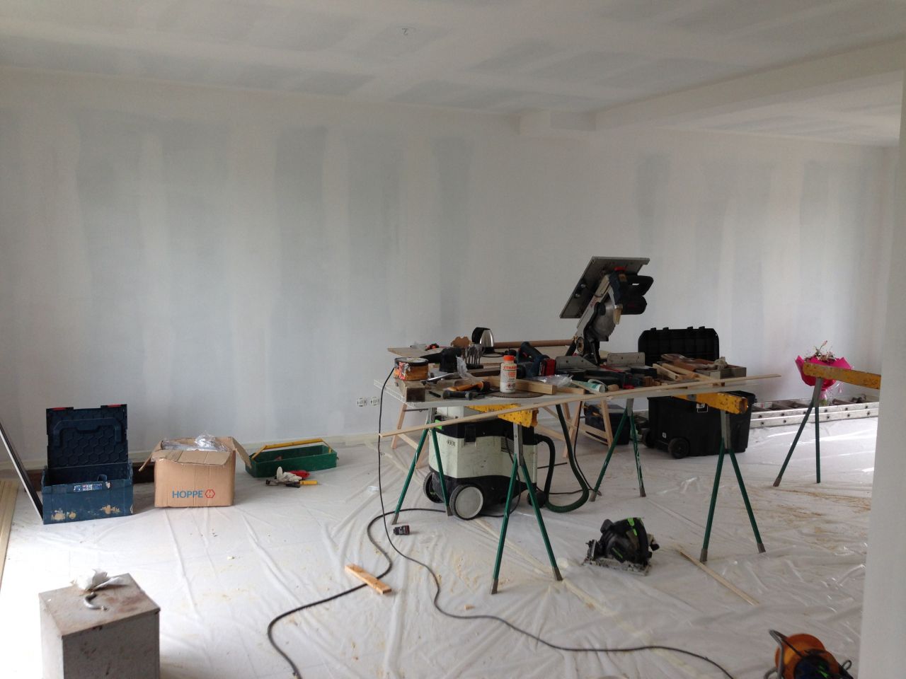 L'atelier de notre menuisier