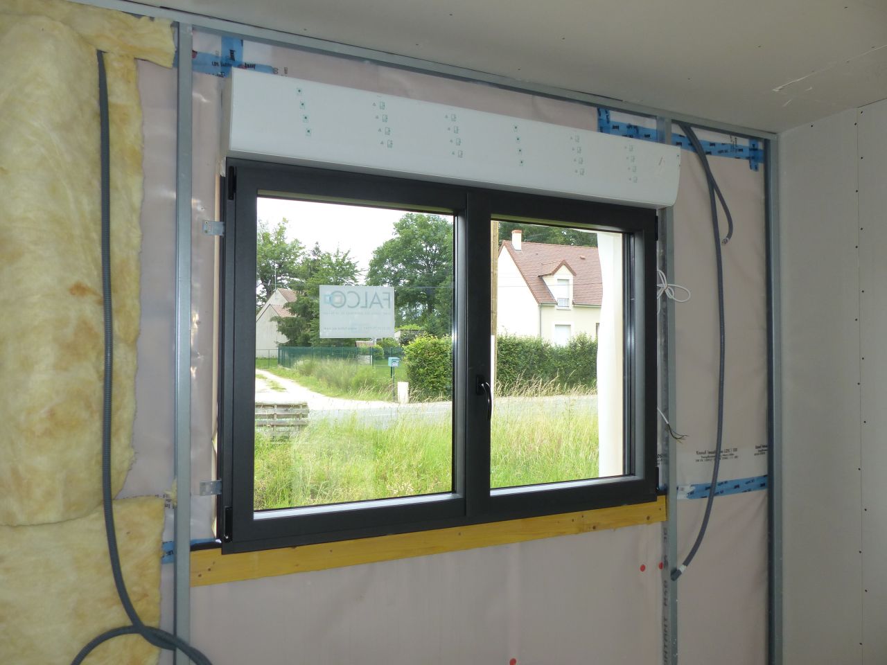 Fenêtre chambre rdc
