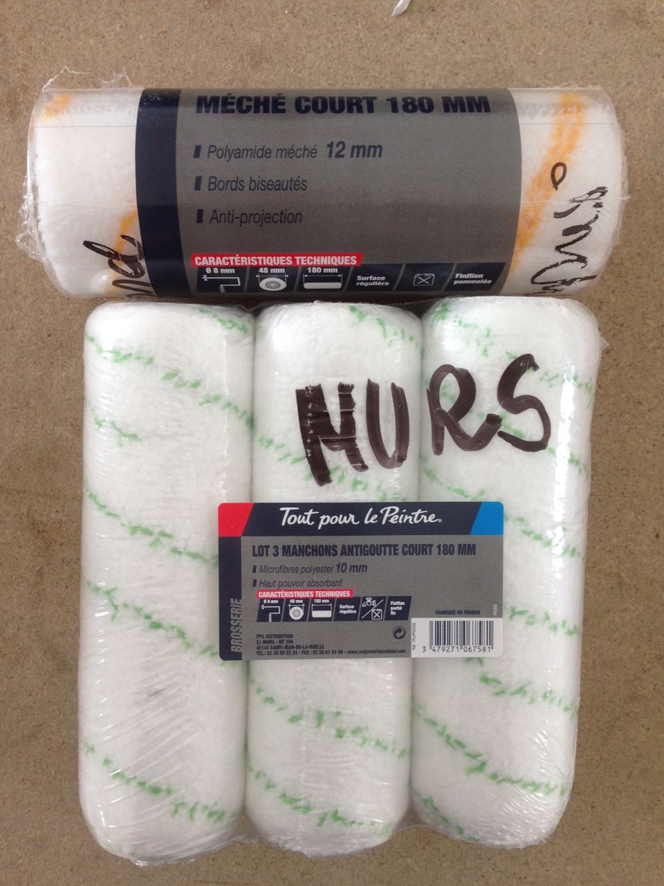 Les rouleaux idéaux :p