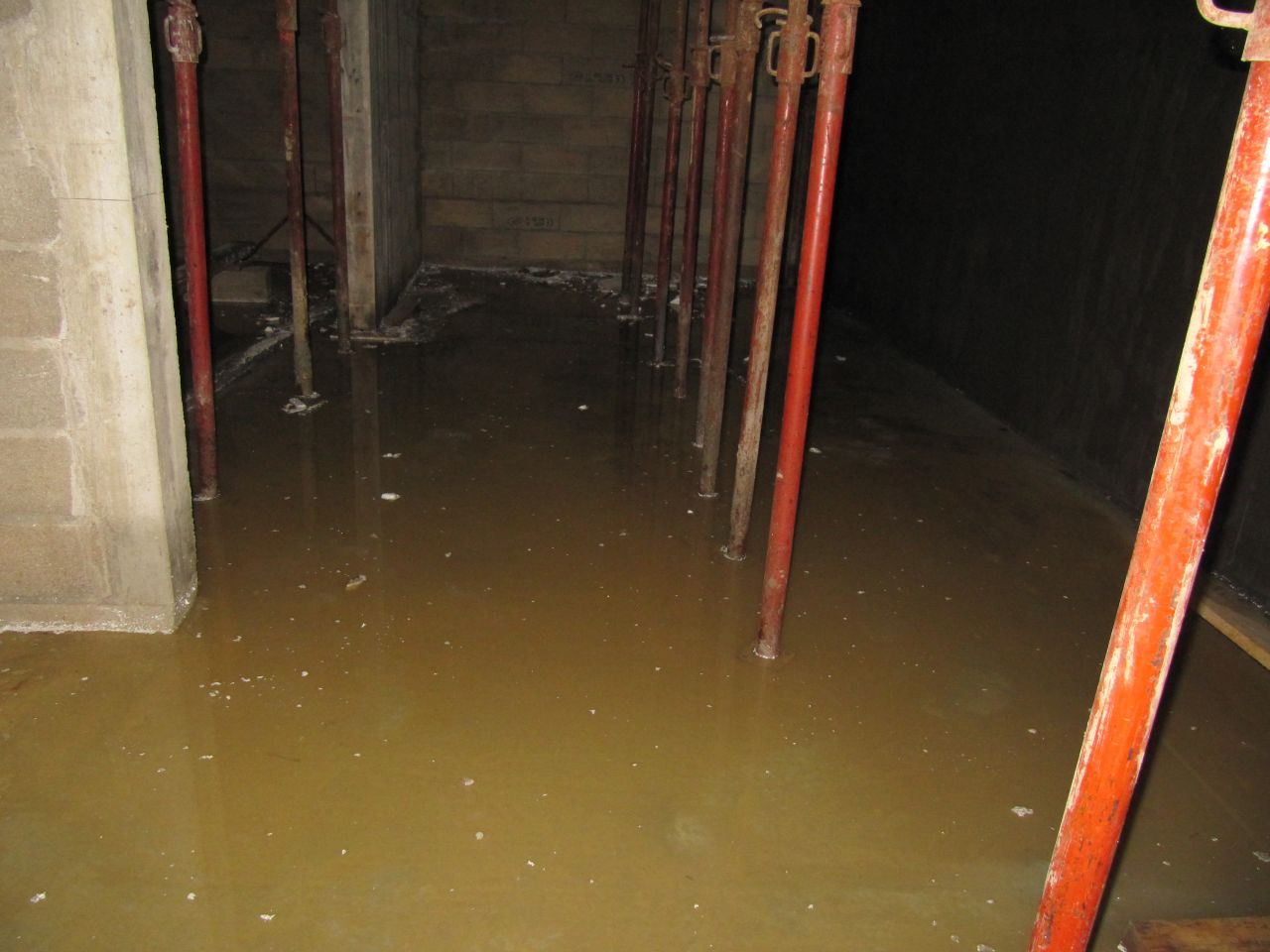 sous-sol inond