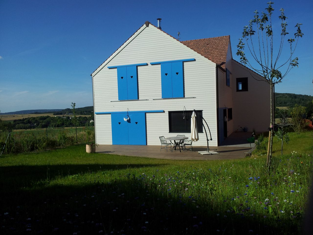 Le jardin commence à prendre forme