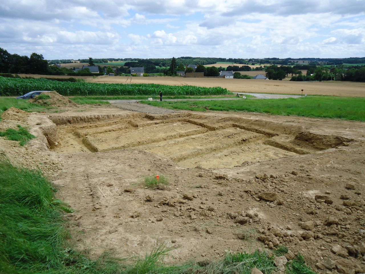 Terrassement fait